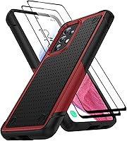 Vista 91 de Jeylly Funda para Samsung Galaxy A23, Galaxy A13 4G/5G/A23 5G/A04/A04s Funda de absorción de golpes híbrida TPU antiarañazos resistente cubierta