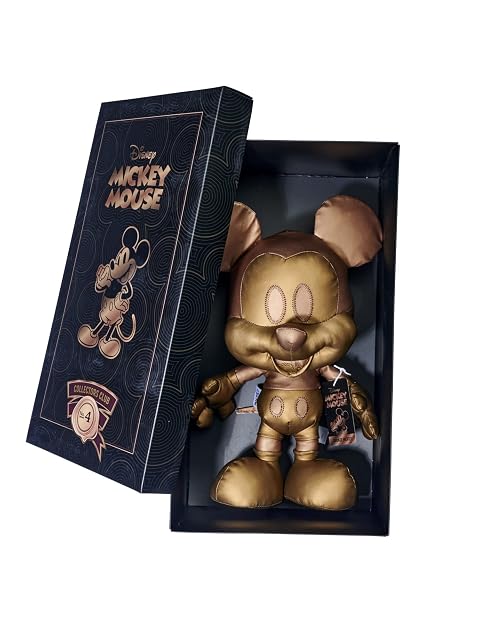 SIMBA Disney Bronze Mickey Mouse Colecionista. Peluche en caja de regalo. Nº 4 de esta colección de 12.…