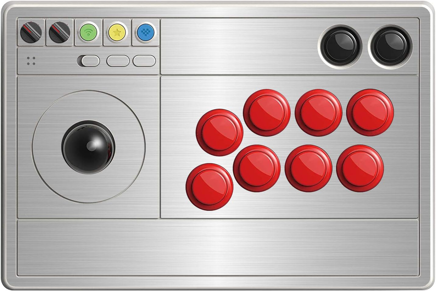 Amazon.com: SopiGuard Sticker Skin for 8BitDo Arcade Stick Top Panel ...