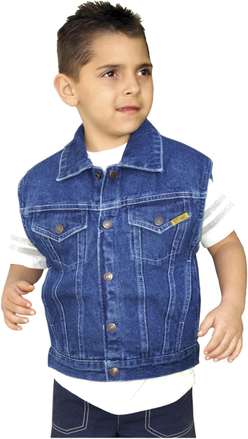 OT Vest On-Task Weighted Vest, Size 5, Denim