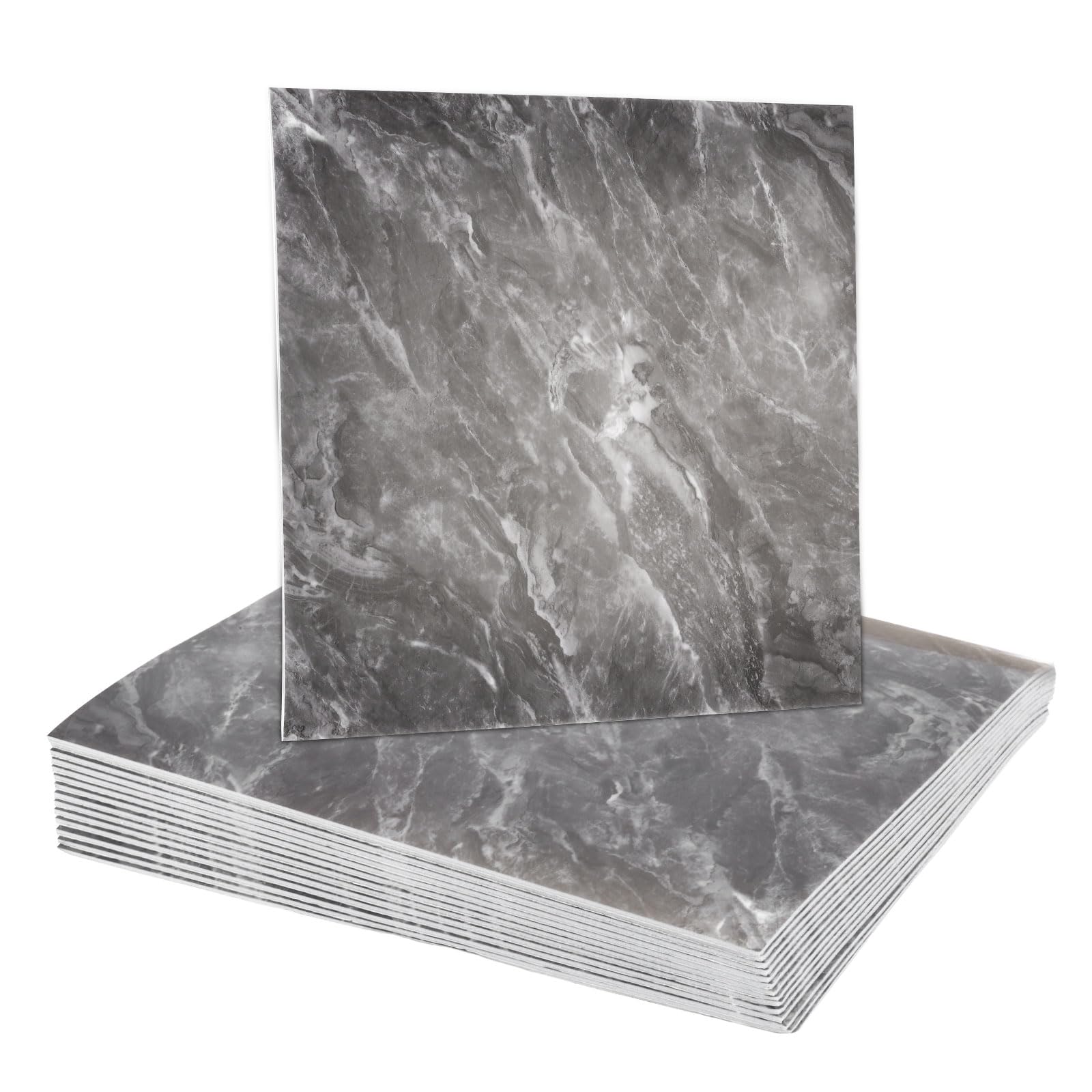 Azulejos de ducha para baño y cocina con diseño gris pizarra lavable paneles para renovar el salón