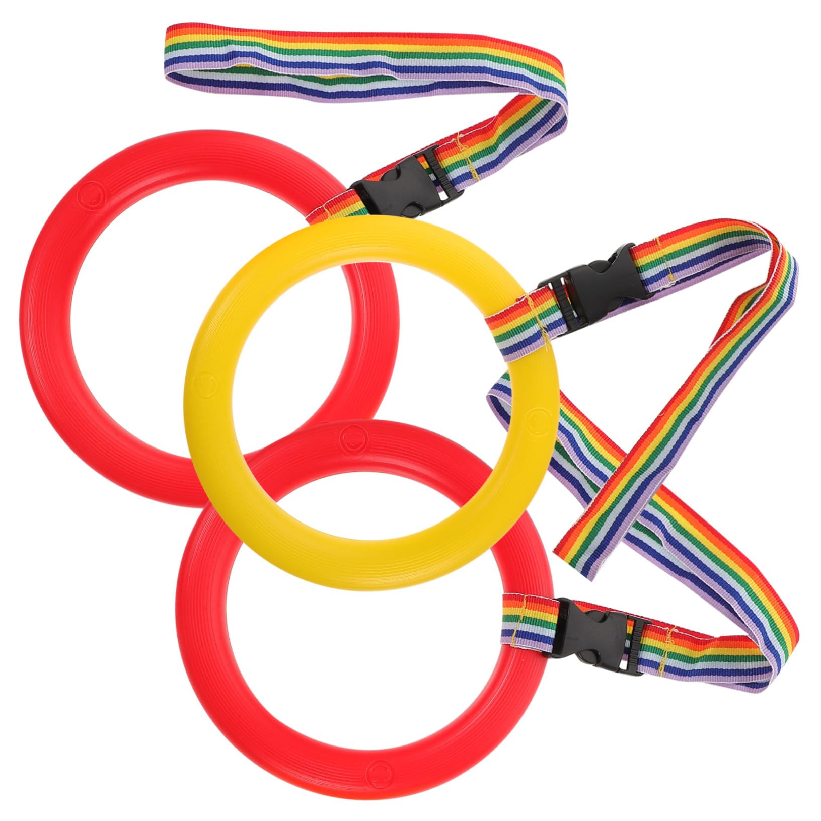 Lot de 3 Cordes de Marche Colorées pour Enfant Sécurisées Plein Air