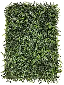 Placa De Samambaia Cheia 40x60 Jardim Vertical Artificial Parede Verde Muro Ingles Painel Verde