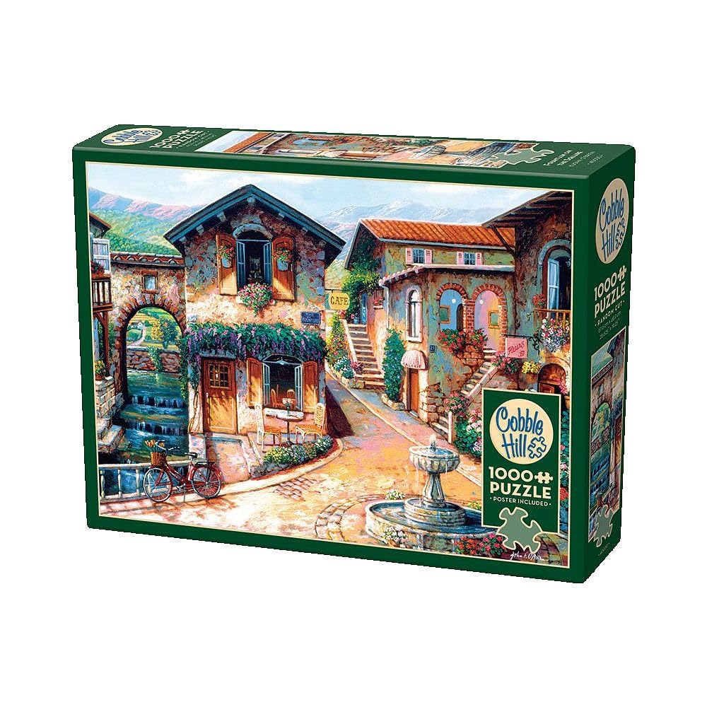 Cobble Hill Puzzle 1000 Pezzi - Mare Vibrante - Poster Incluso - Cartone Riciclato, Pezzi Unici, Dimensioni Finali 67,6x49 Cm - 4