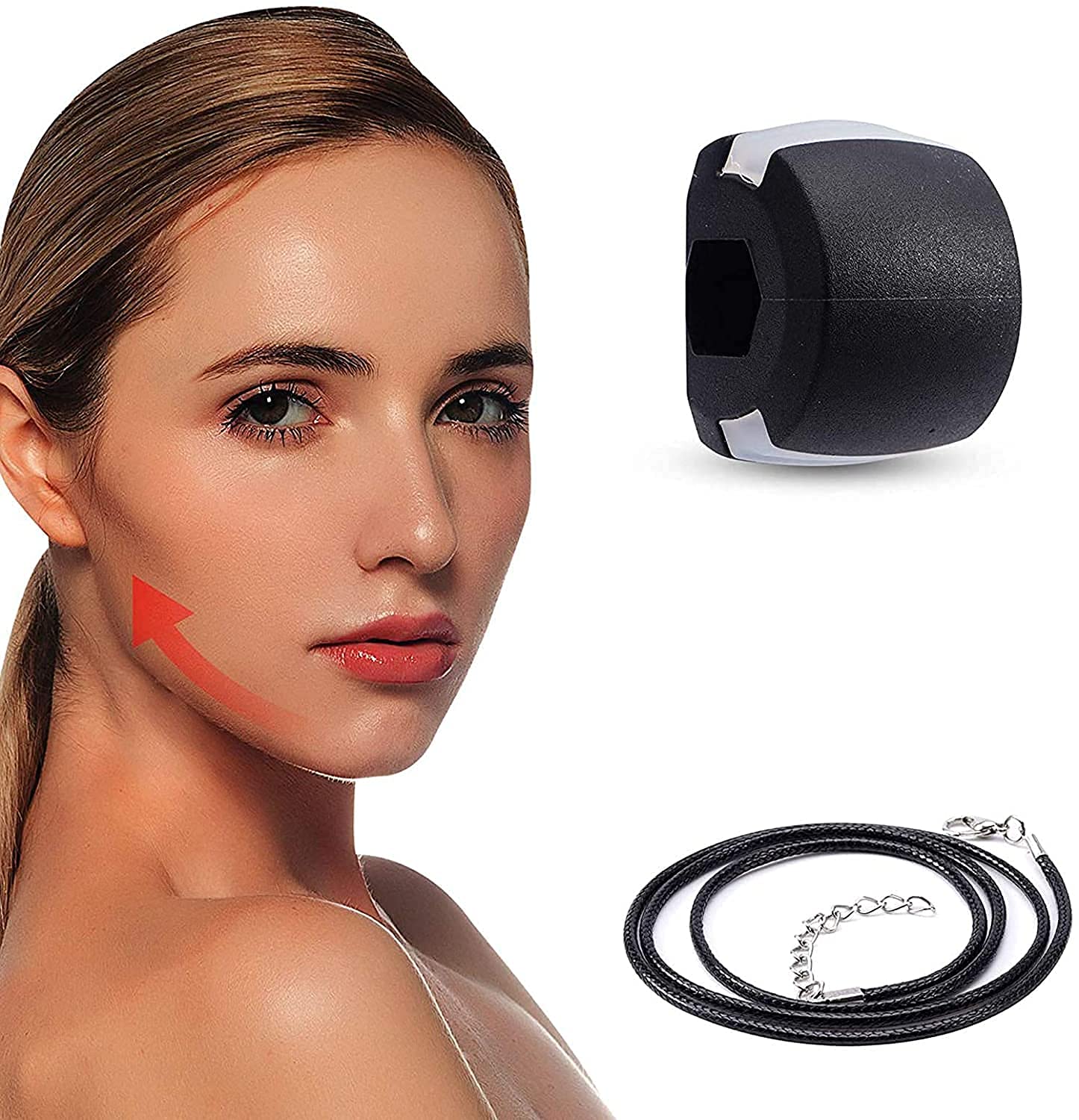 Ostin Jaw Exerciser Ball & Neck Toning Exerciser, Double Chin Exercise Device, Face Slim Jawline Shaper Facial Exerciser Ball for Men and Women, Define Your Jawline with Mouth Exerciser Ball-image-18