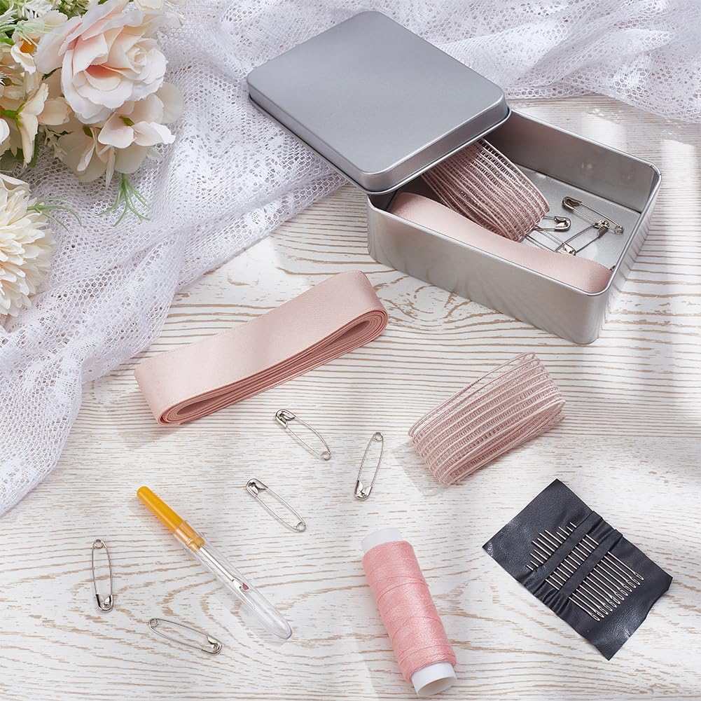 OLYCRAFT Dance Ballet Professional Stitch Dance Ballet Sewing Kit Ballets Shoe Repair Kit Dances Pointe Shoe Professional Stitch and Sewing Kits for Ballets Shoes DIY Crafts Apparel Repair Kits