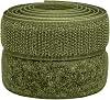 Cinta de gancho y bucle para coser de 5/8 pulgadas de ancho color verde oliva, sin adhesivo, 1 yd de largo, juego de sujetador de tela de nailon verde oliva para bolsos militares, ropa, zapatos, mochilas, manualidades de bricolaje 1