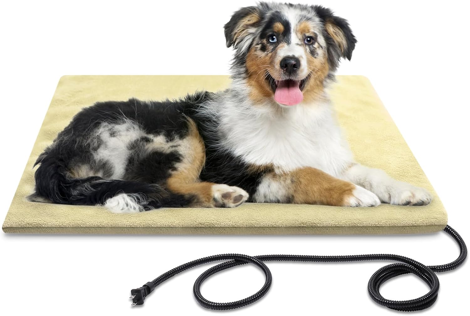 Constant Pet Heating Pad for Dogs & Cats, Waterproof, Multi-Sized, Chew Resistant Cord, Soft, Fluffy, Washable