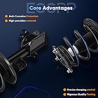 Vista 4 de ECCPP Juego de 2 puntales completos para Nissan Altima FWD 2007 2008 2009 2010 2011 2012 2013