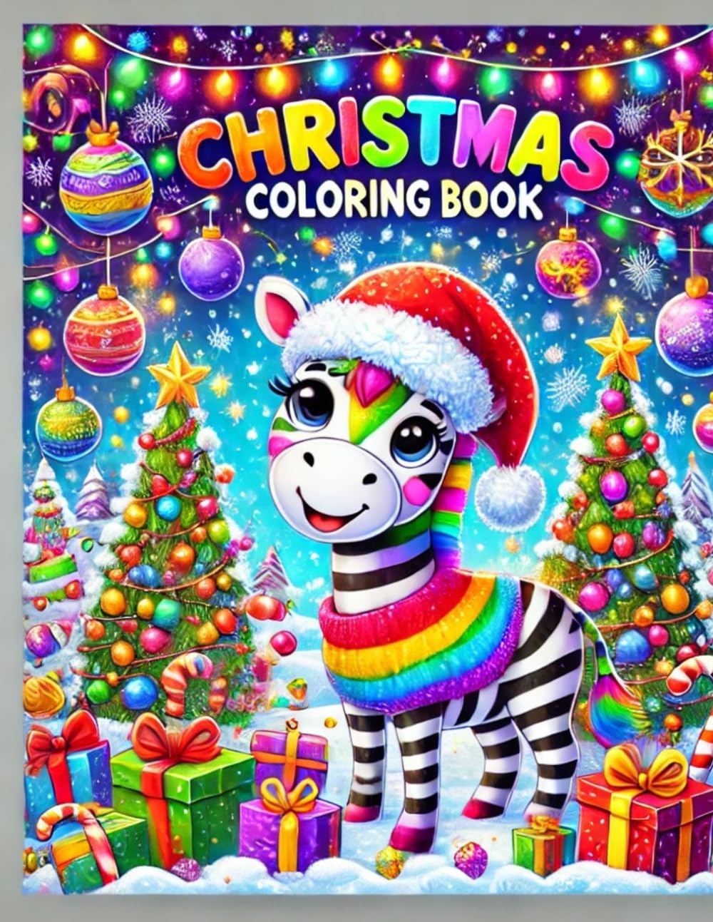 Christmas Coloring Book: Winter Coloring Page, Christmas Coloring Page For Kids Santa Claus