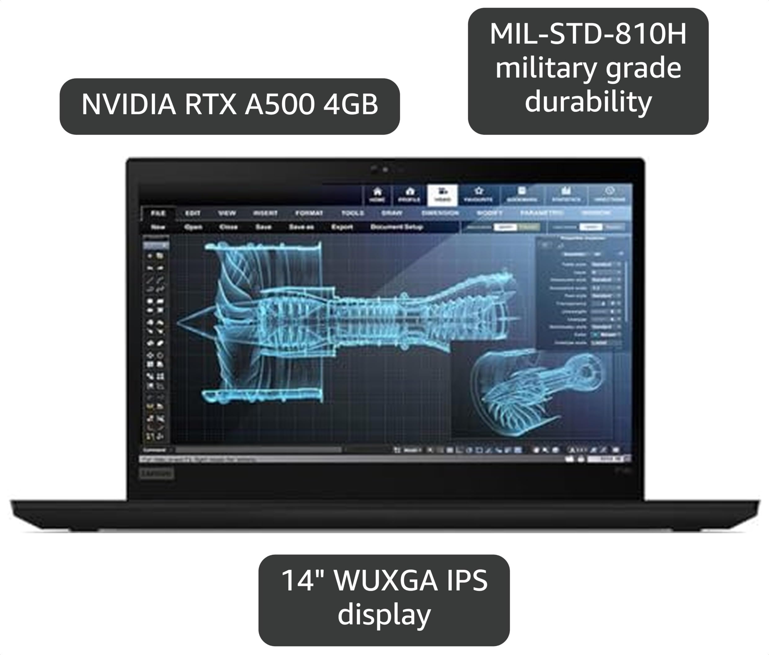 Amazon.com: Lenovo ThinkPad P14s Gen 4 14
