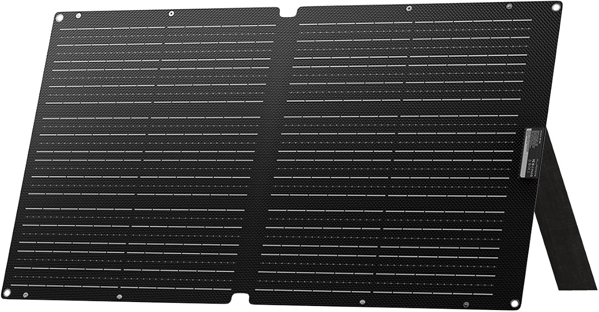 SOLAX SE100 100W Portable Solar Panel for Power Station | S2000 PRO R1500 LITE R2500 P1800 P300, Folding Solar Charger with Adjustable Kickstand for Ourdoor Camping RV Van