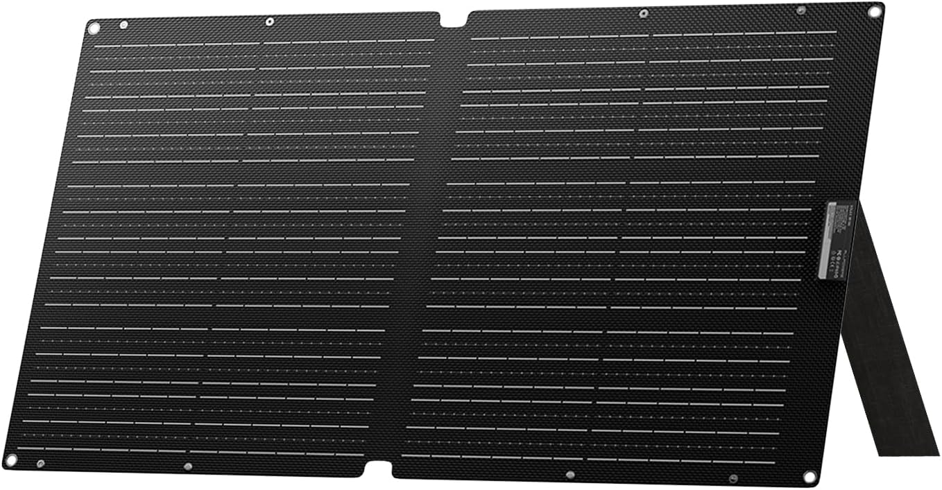 ALLPOWERS SE100 100W Portable Solar Panel, High-Efficiency 23%-25% Monocrystalline Folding Solar Charger for Solar Generator, Camping & RV, 12V/24V Compatible, IP68 Waterproof