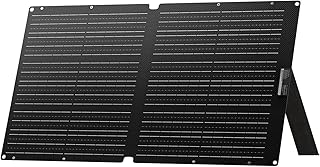 ALLPOWERS 100W Solar Panel SE100, IP68 Faltbares Solarpanel, 25% Wirkungsgrad Monokristalline Solarmodule für S & R Serie Tragbare Powerstation, Photovoltaik Modul Solaranlage für Balkon Wohnmobil RV