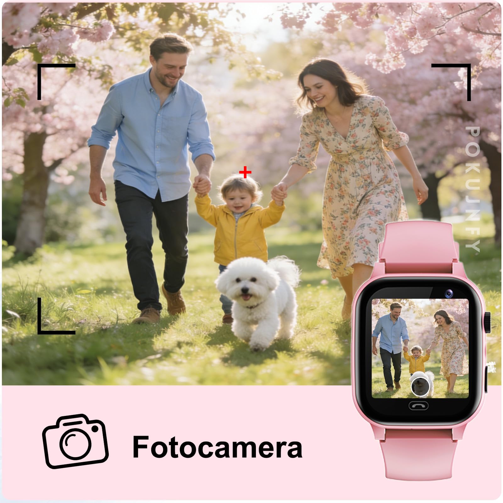 Smartwatch Bambini GPS Chiama Telefono SOS Contatti Chat Sveglia