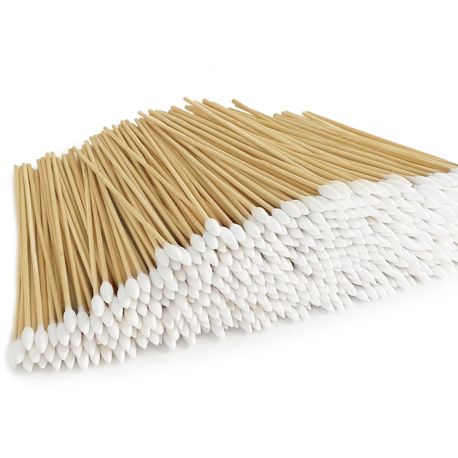 500 ct Gun Cleaning Swabs - Lint-Free Pointed Tip Cotton Swabs for Precision Cleaning - Durable Long Tips for All Guns - Multi-Use and Customer
