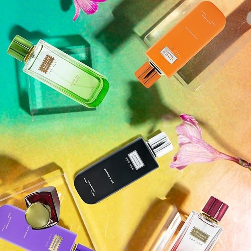 Miniatura 3 de London Fragrances - Mirra y tonka - Ámbar, colonia de vainilla para hombres - Perfume de larga duración para hombres - Eau de Parfum Woody - 3.4 oz