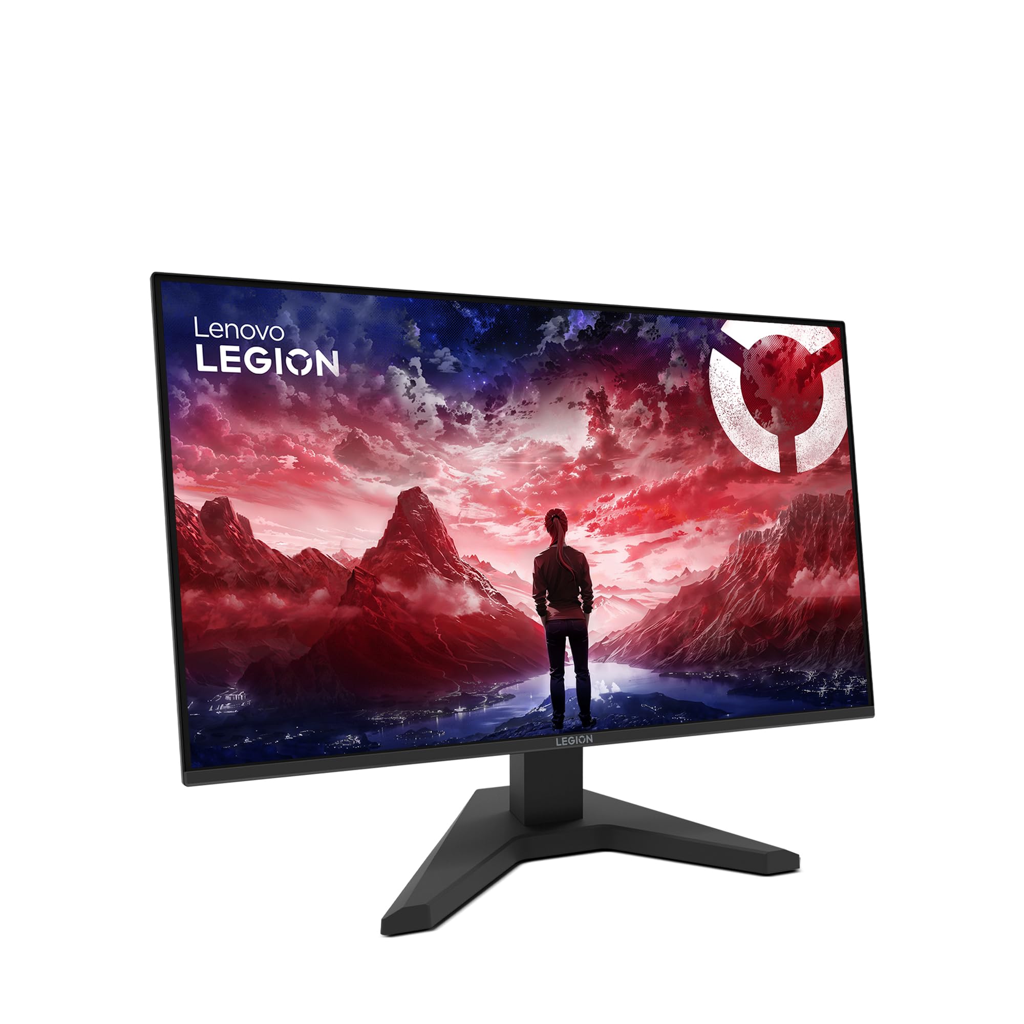 Lenovo Legion R27s Gaming Monitor 27" FHD (1920x1080) IPS, 1ms MPRT, 144Hz, Porte HDMI 2.1 e DisplayPort 1.2, Cavo DisplayPort incluso - Raven Black
