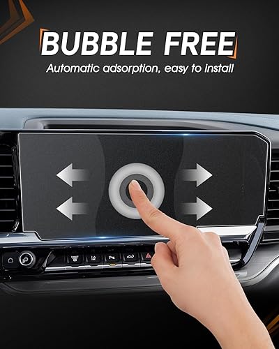Vista 279 de CDEFG Cristal templado para Chevrolet Silverado/GMC Sierra 2025, pantalla táctil de 13.4 pulgadas, accesorios para Chevy Silverado/Sierra 1500