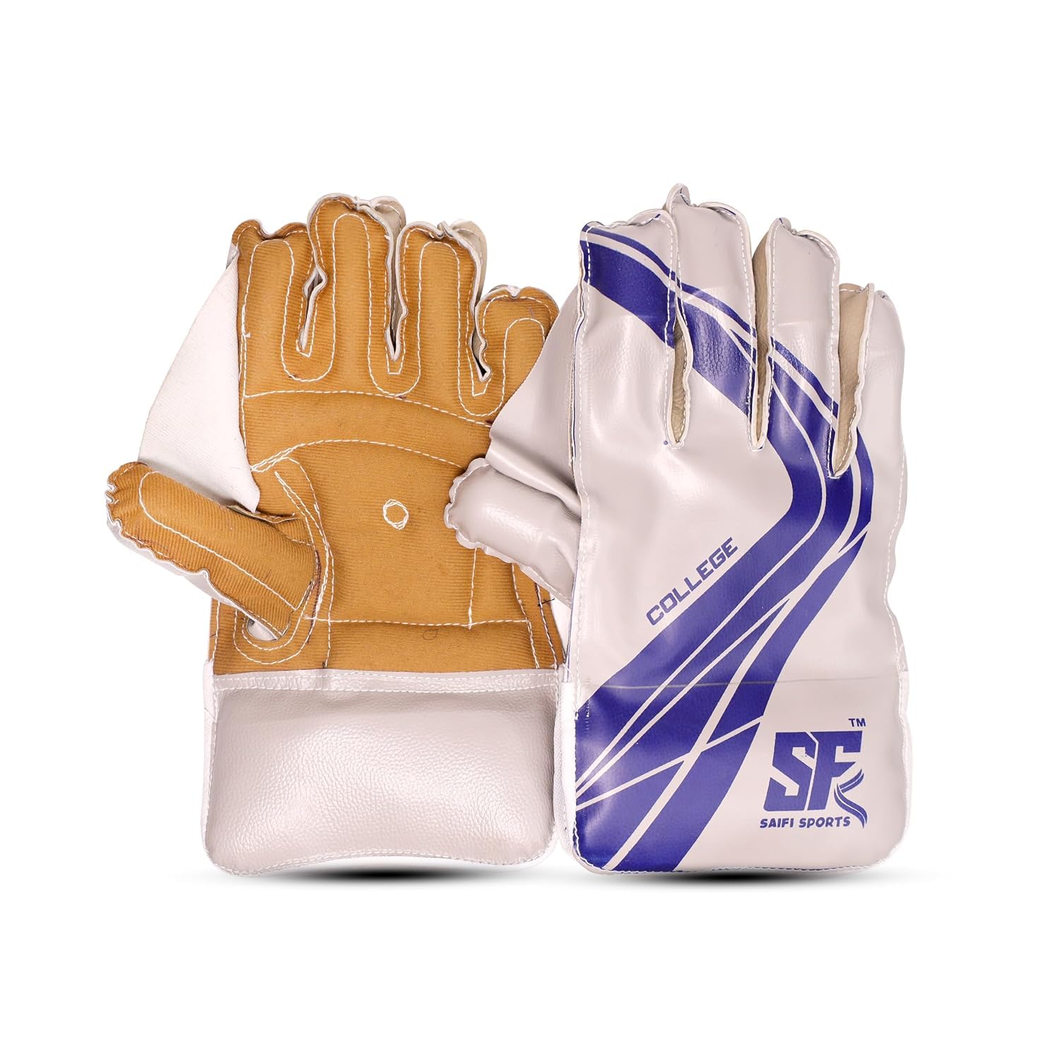 School Tennis Ball Wicket Keeping Mens Gloves These Gloves Come in a Variety of Colors, and You May Receive Any one of Them but Quality are Same (Multi Colour)-image-17