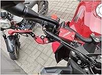 Vista 3 de DOUKI Palancas de embrague de freno de motocicleta ajustables extensibles plegables CNC accesorios de aluminio para Yamaha Xmax 125/200/250/300/400