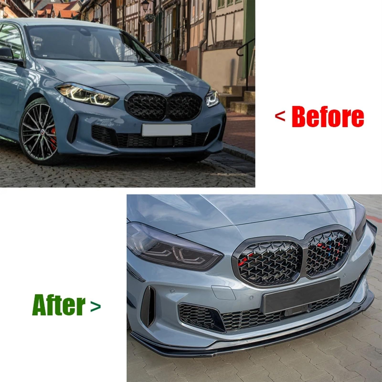 MCSTYEWR Spoiler Kompatybilny z BMW 1 F40 118i 120i 128ti M Sport 2020-2023
