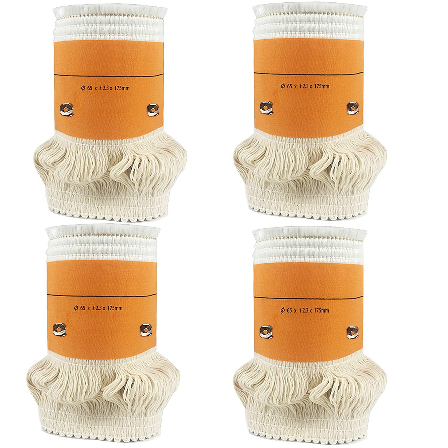 WANYI 4 pcs Kerosene Stove Wicks Petroleum Stove Replacement Wick for Petroleum Heater Wicks Fiberglass Round Cotton for Indoor outdoor (65mm)