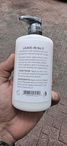 Miniatura 6 de Natural PLEX - Leave-IN No.6 - Repara el cabello - Acondicionador - Hidratante - Protege del sol y el calor - da suavidad al cabello - 16oz