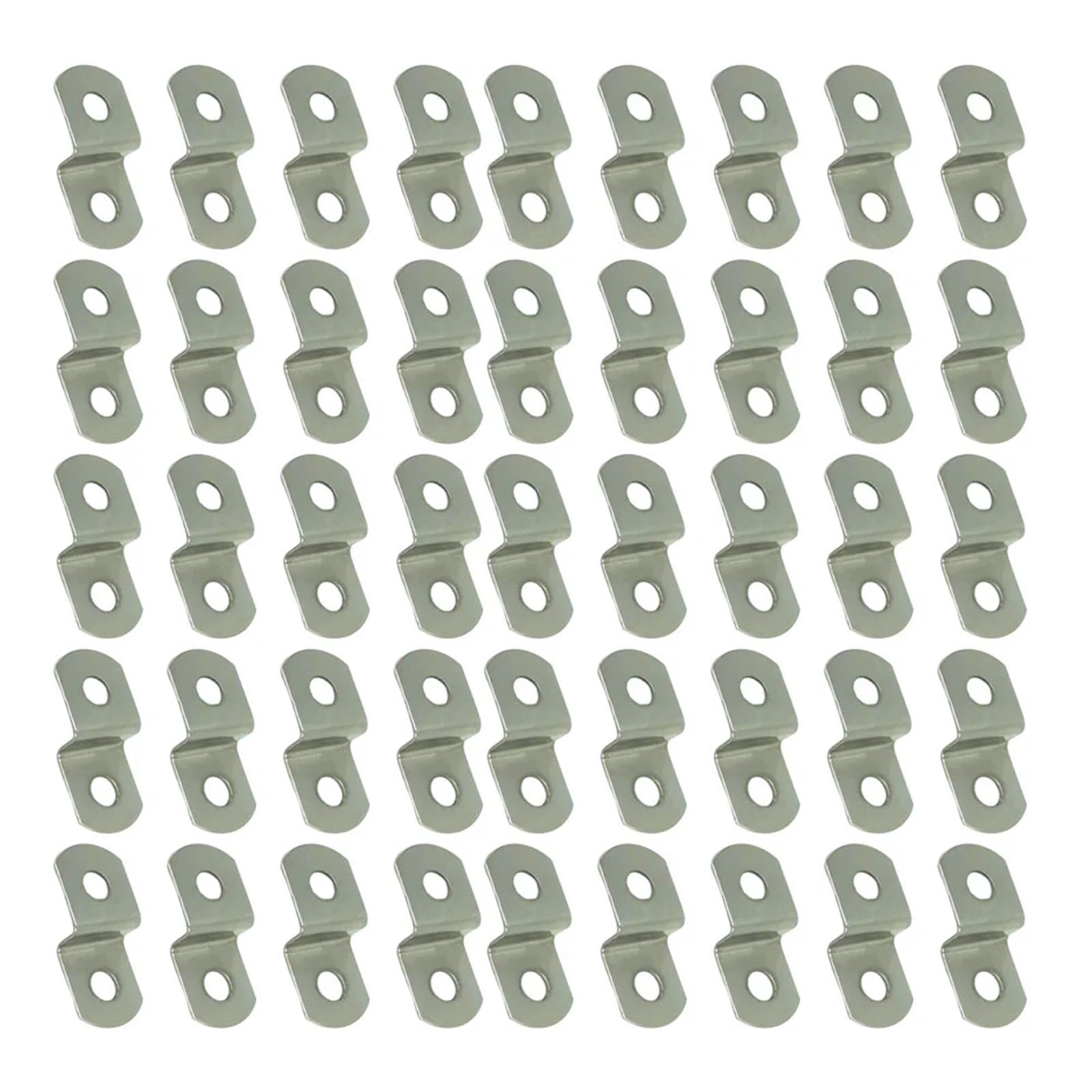 Offset Canvas Clips 480Pcs Fixed Clips Stainless Steel Corner Brackets Fixed Clips Photo Frame Connectors Mirror Cabinet Hardware