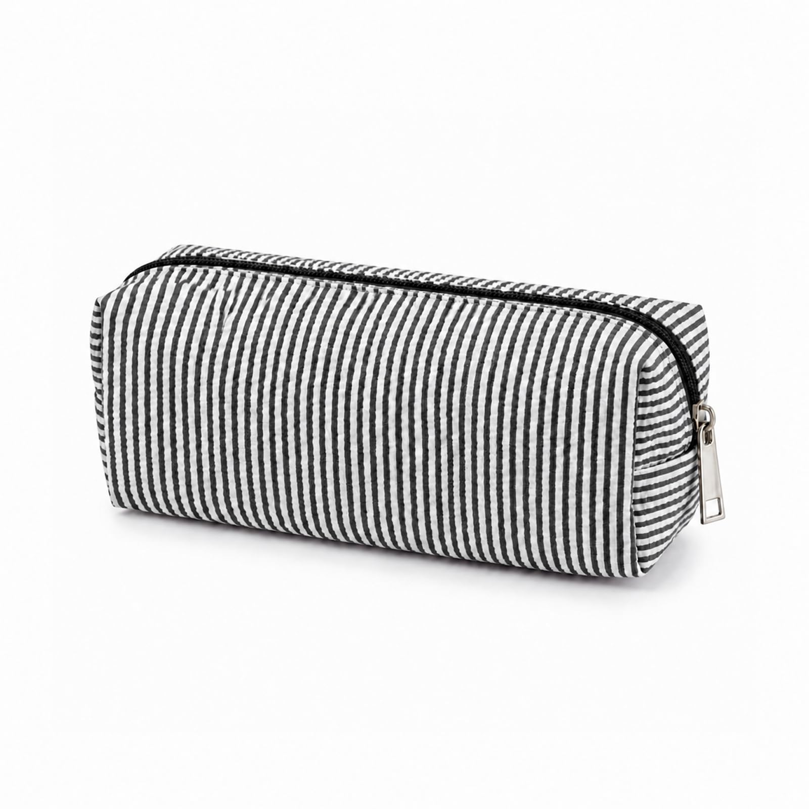 Lightweight Nylon Pencil Case with Durable Easy-Clean Lining, Extra-Large Capacity Stationery Pouch - Cosmetic Travel Organiser Bag for Women Girls School College Office Art Supplies
