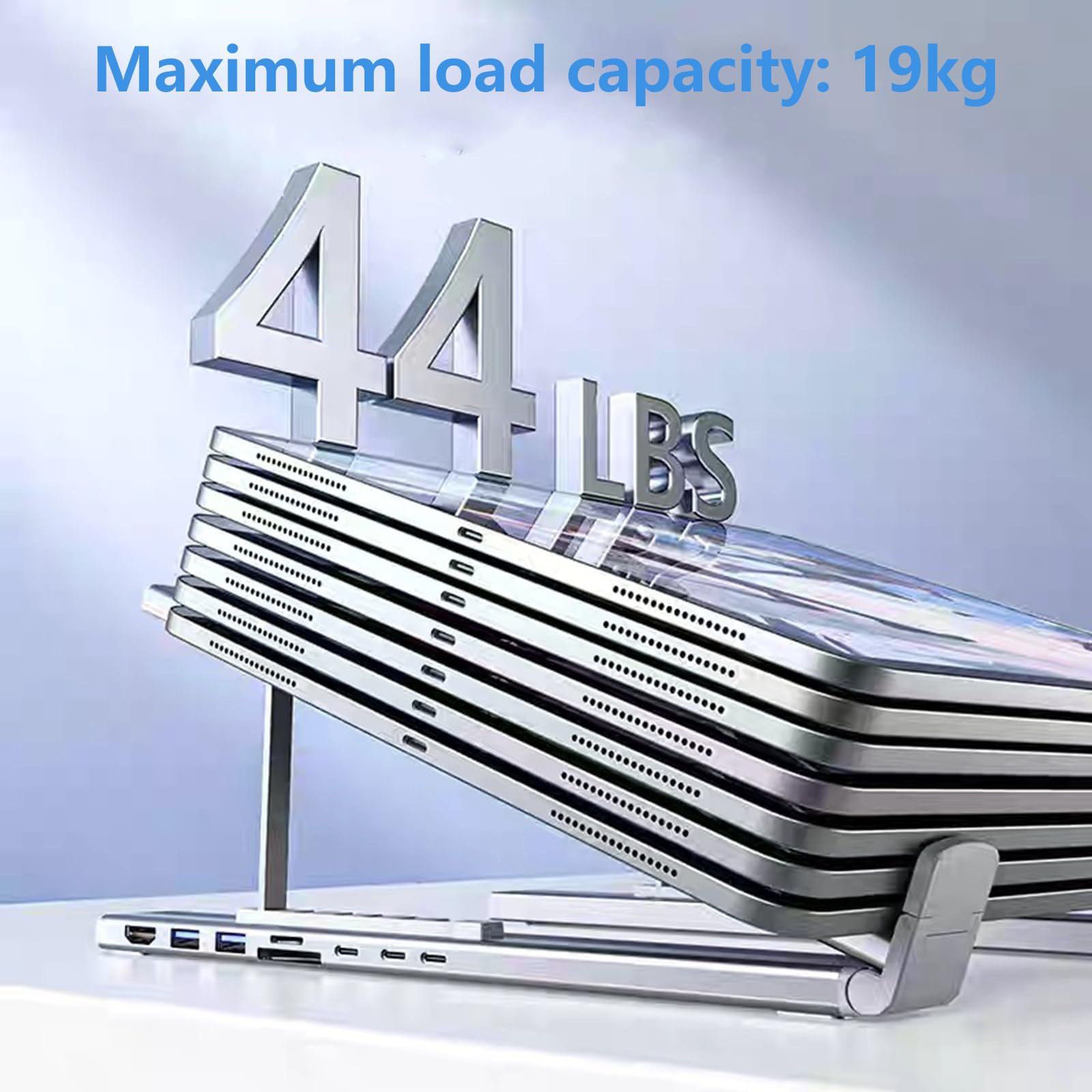 Docking Station per Laptop USB C 9 in 1 con Corpo in Alluminio