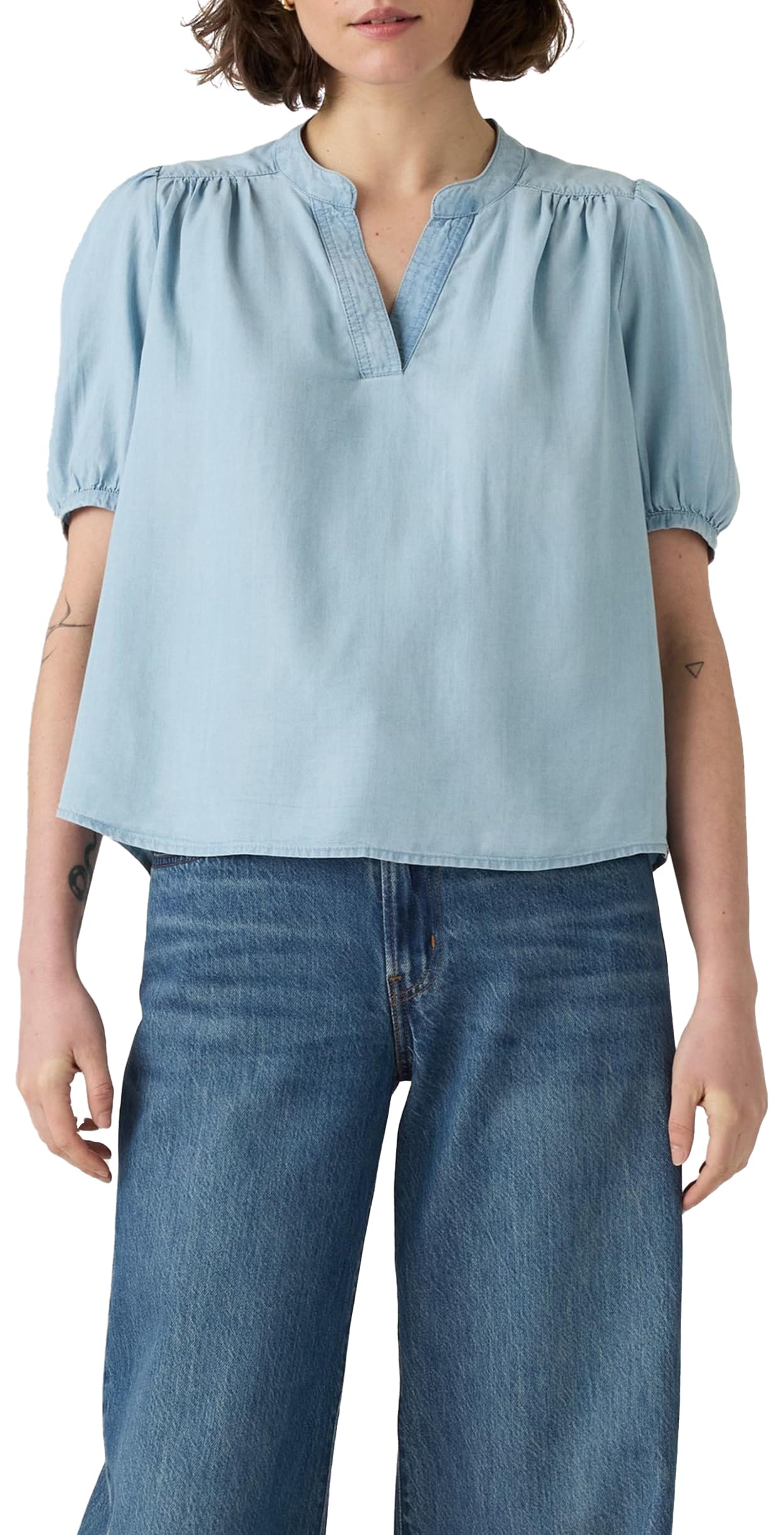 Levi's Women's Amelie Blouse, Where The Skies are, L