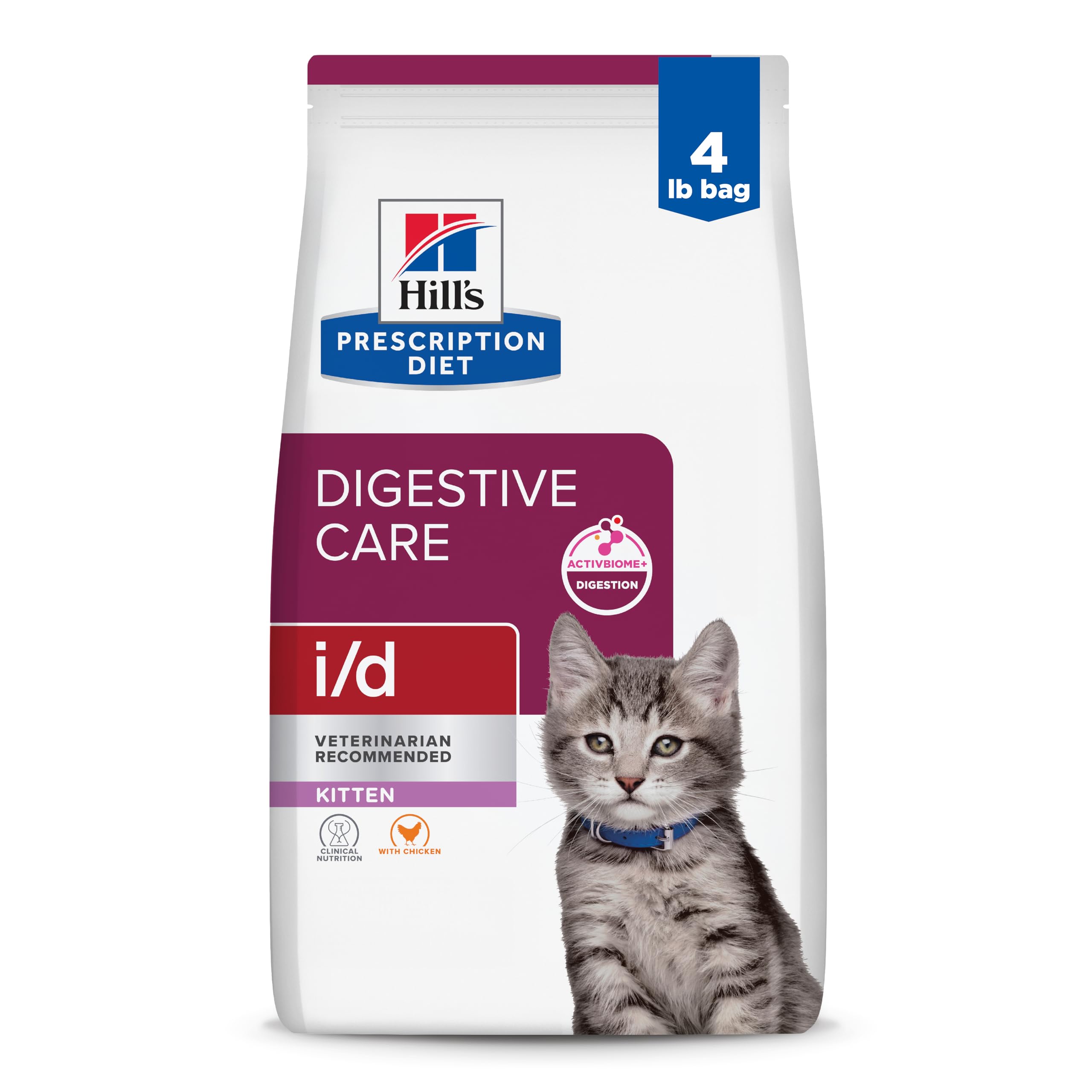 Amazon.com: Hill's Prescription Diet i/d Digestive Care Kitten Dry