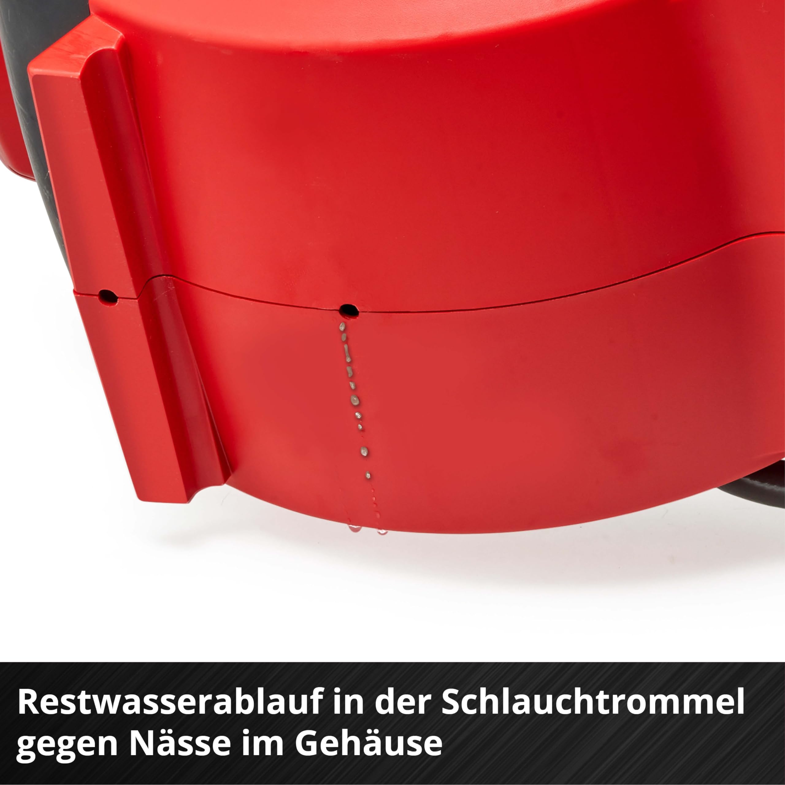 Einhell Akku-Schlauchtrommel GE-HR 18/30 WH Li-Solo (18 V, automatische Schlauchaufwicklung, 180° schwenkbar, Wandhalterung, 1,5 m Anschlussschlauch, ohne Akku & Schlauch)