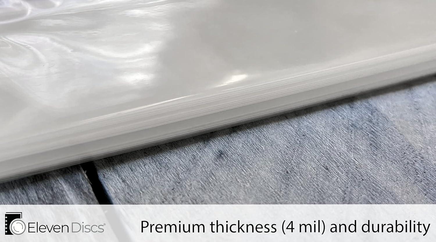 Eleven Discs Letter Sheet Protectors for Discbound Notebooks fits Circa, Arc, TUL (Transparent, Set of 25) (Pack of 2)