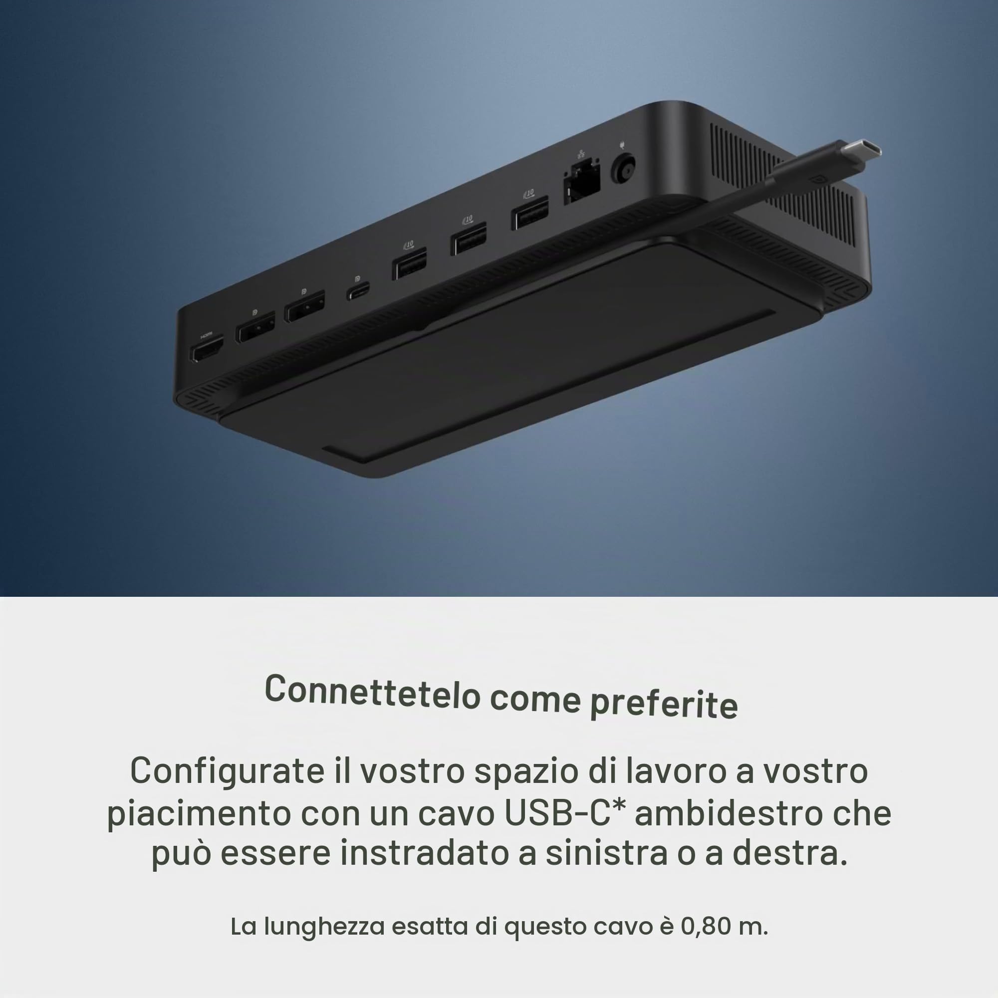 DOCKING STATION DELL PRO DOCK WD25 USB-C HDMI