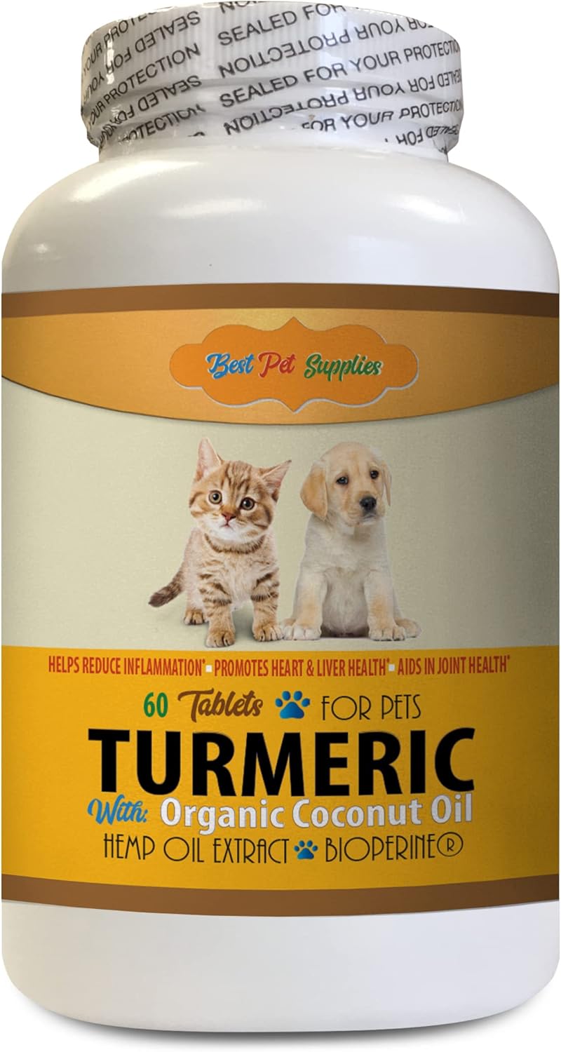dog anxiety hemp oil TURMERIC with COCONUT and HEMP OIL