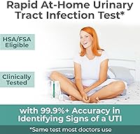 Vista 3 de INDICAID Tiras reactivas de UTI para uso doméstico Detecta 2 marcadores de leucocitos y nitritos Resultados precisos en 2 minutos Pruebas