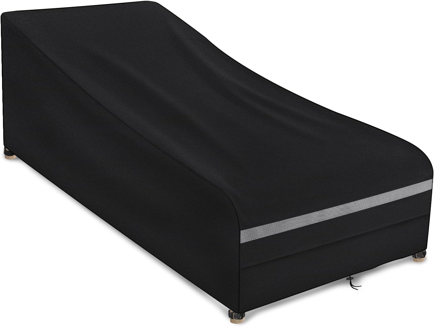 Dokon Housse Chaise Longue Jardin Extérieur Imperméable, Tissu Oxford