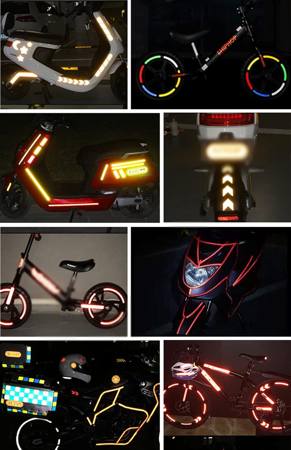 Reflective Tape, Reflective Tape,3meters Long Waterproof High Visibility Reflector Warning