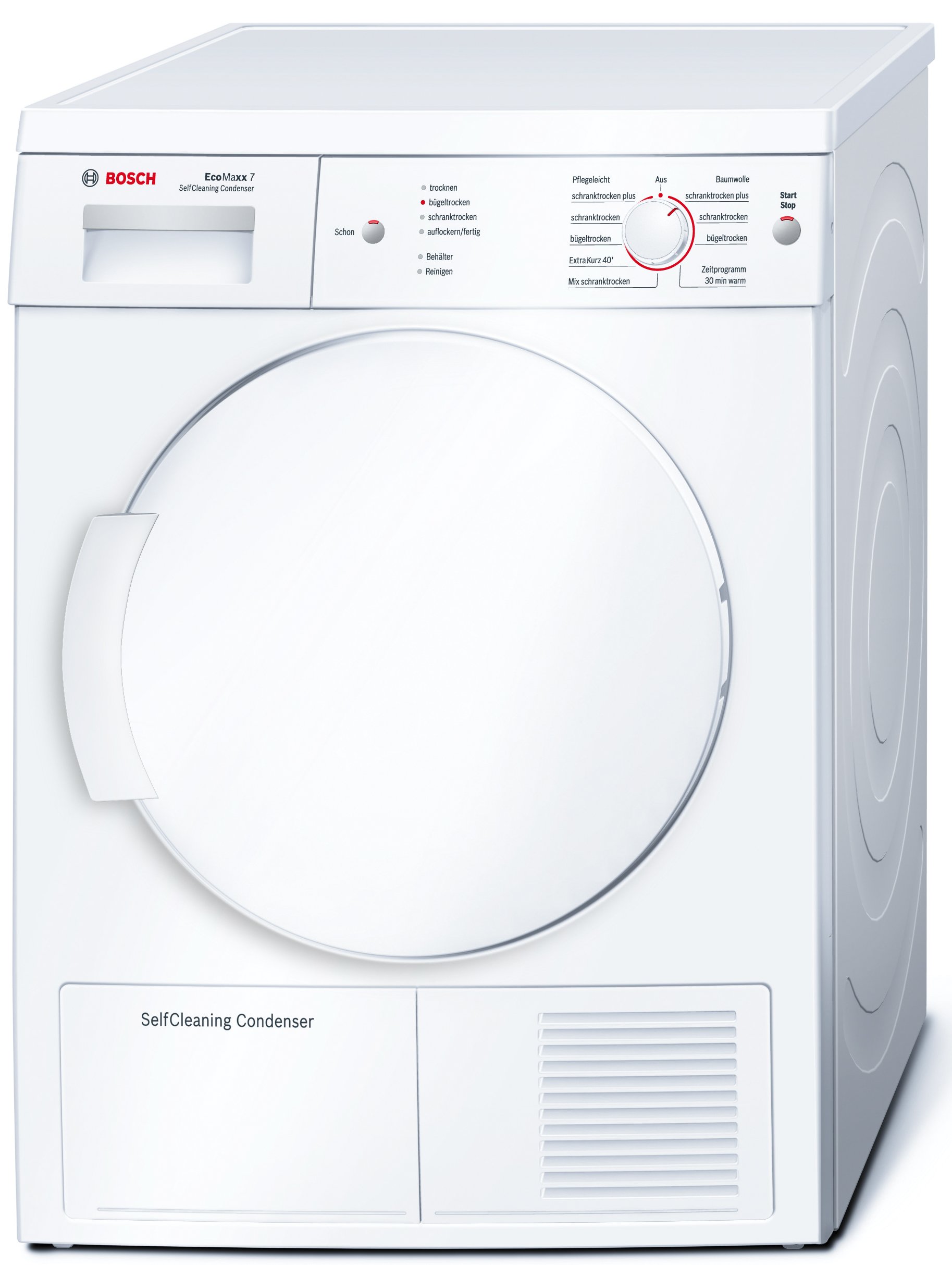 Bosch WTW84161 Wärmepumpentrockner/A+ / 7 kg/Weiß/SelfCleaning Condenser/Unterbaufähig