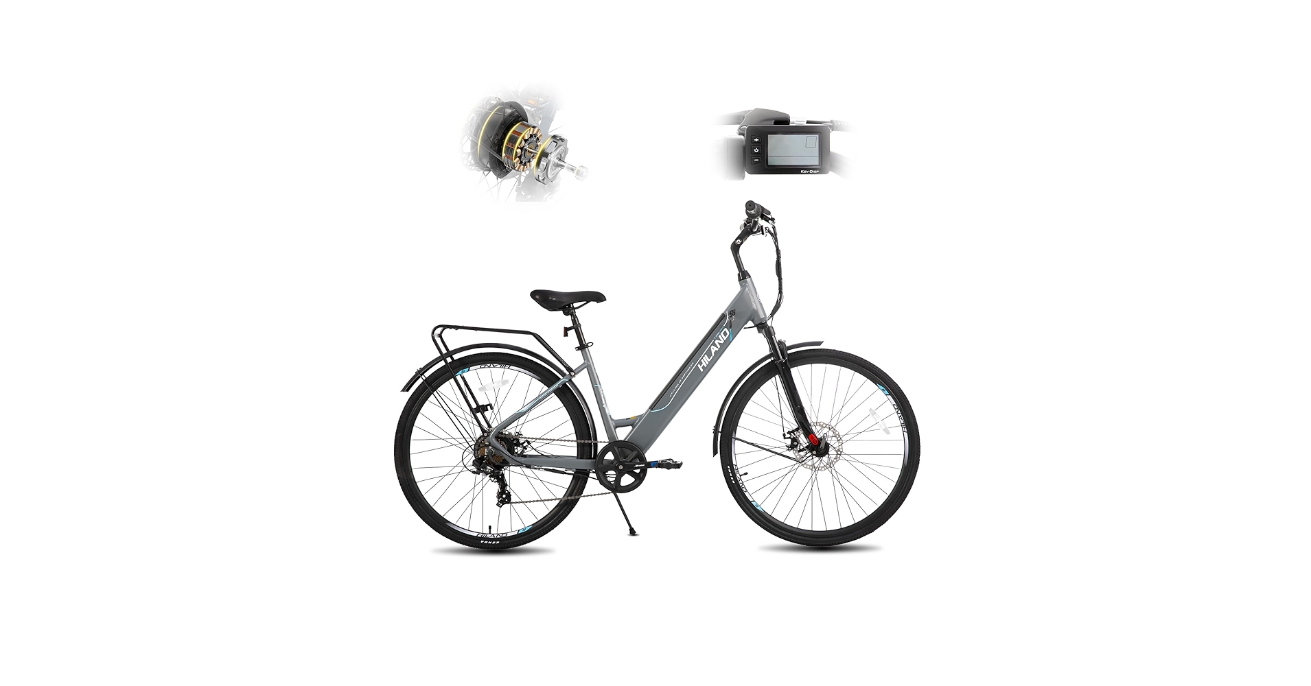 Amazon | HILAND クロスバイク アシスト可能 700C アルミ