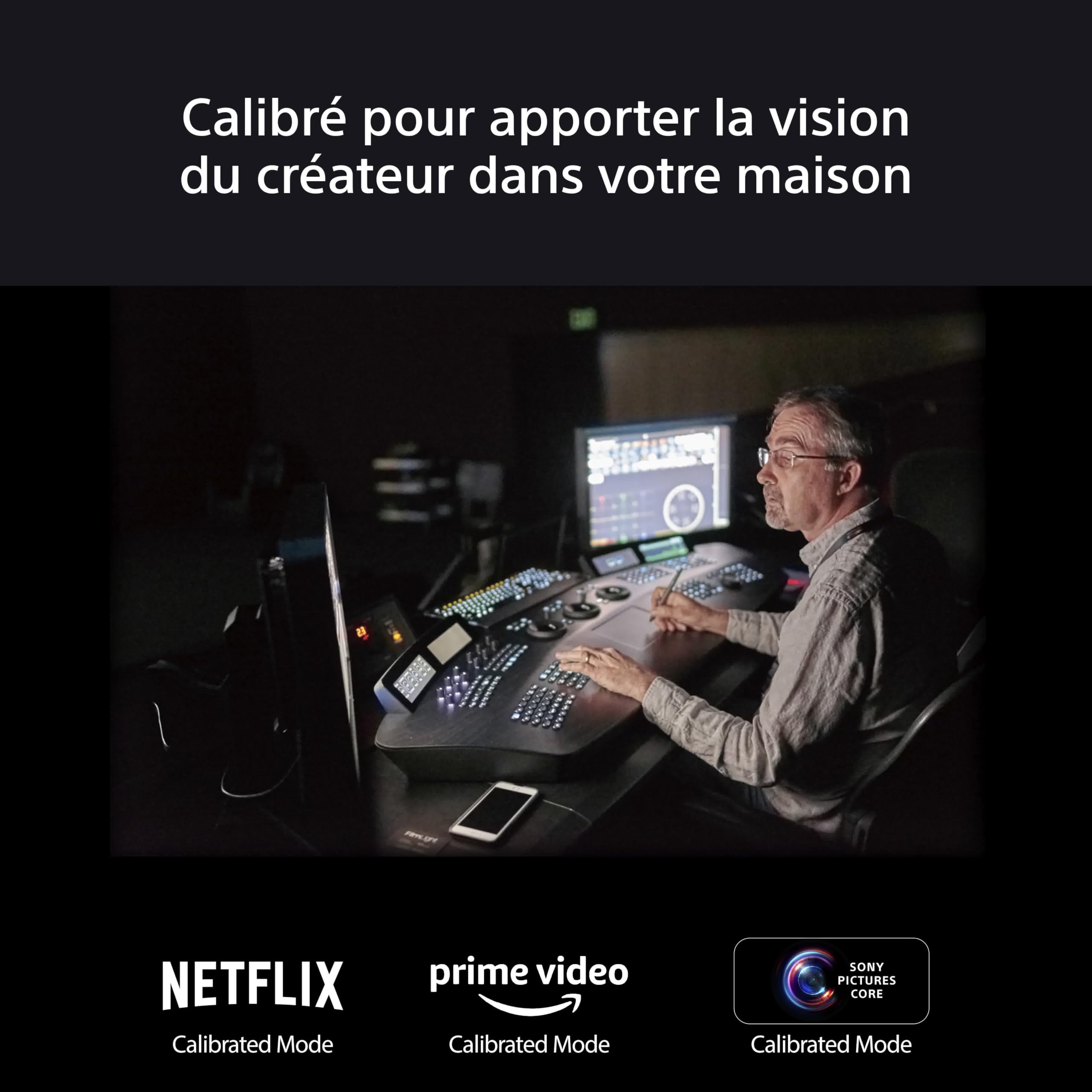 Sony BRAVIA 5 XR | Mini LED 55’ | IA XR Processor | Acoustic Multi-Audio | Dolby Vision/Atmos | IMAX Enhanced | Google TV (2025) | Google Cast | Apple AirPlay 2| Eco Dashboard Eco 2 | Menu Jeu 2