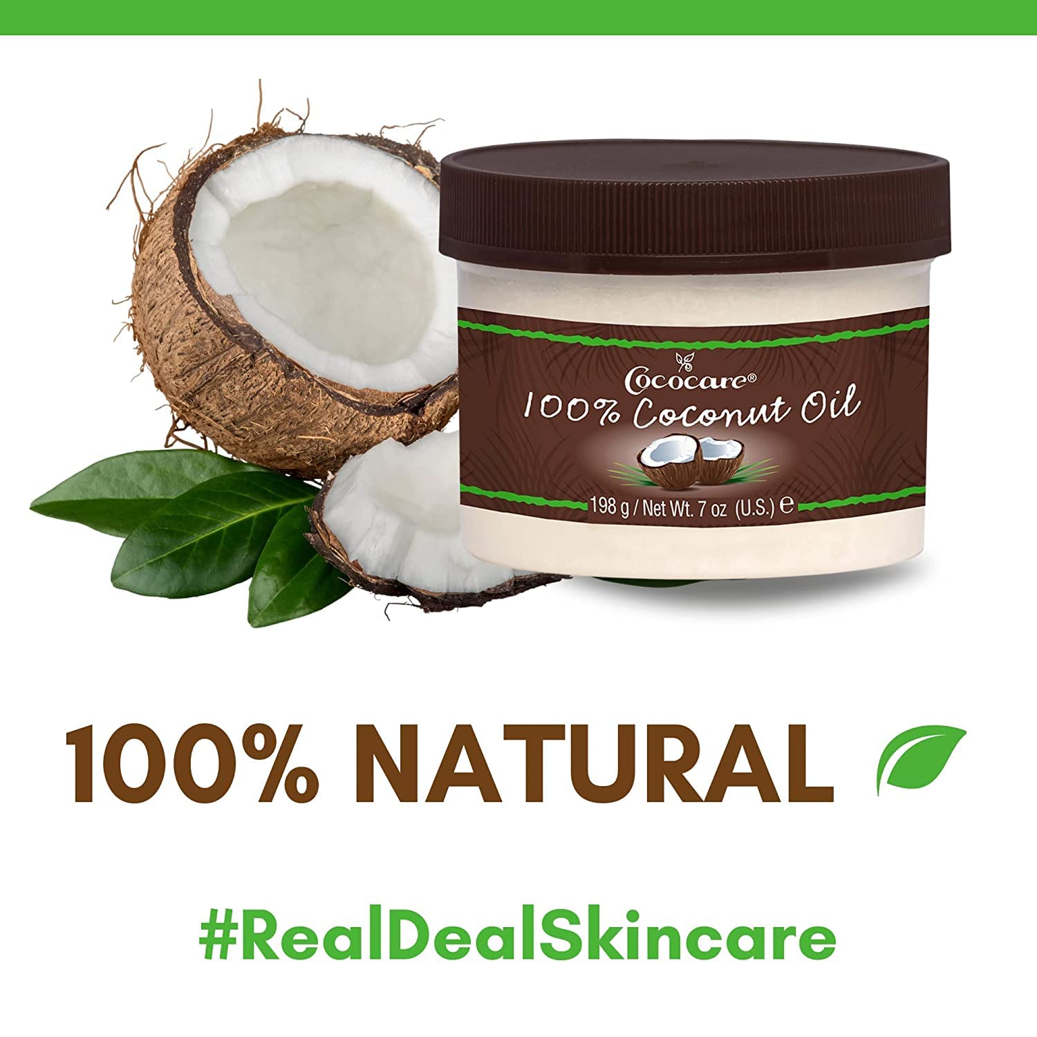 Amazon.com: Coconut Oil 100% Natural 7oz, 5 pack : Beauty