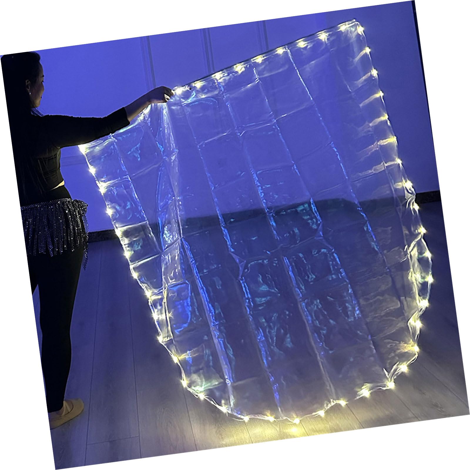 Drapeau de louange LED réglable pour réussir vos chorégraphies d'adoration