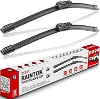 Vista 10 de Juego de escobillas de parabrisas para 2009-2013 Chevy Suburban 1500 2500 & 2009-2013 Chevrolet Chevy Tahoe - 22" 22" 12