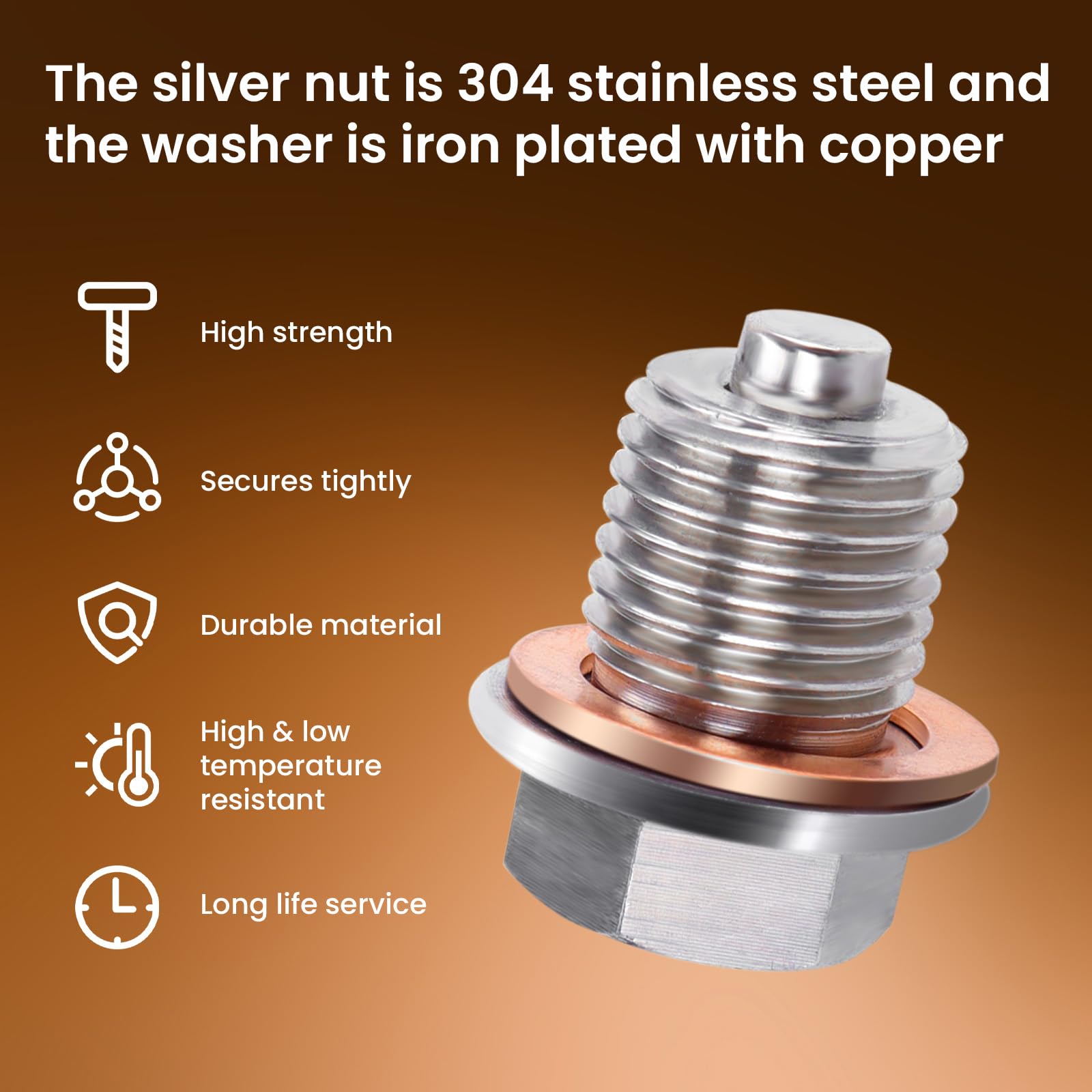 Tappo Di Scarico Olio Magnetico Tappo Scarico Olio Magnetico M14x1