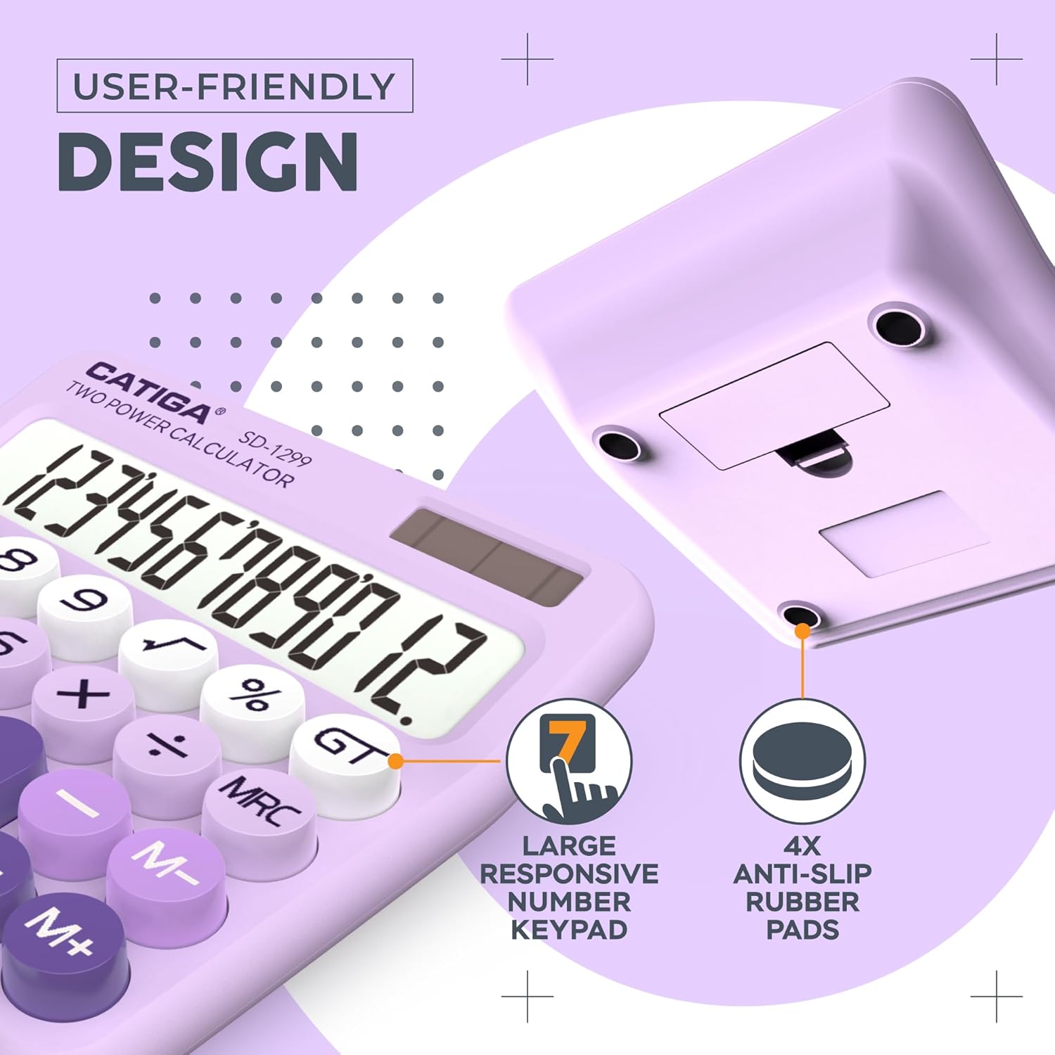 CATIGA SD-1299 User-Friendly Design with Large Keypad