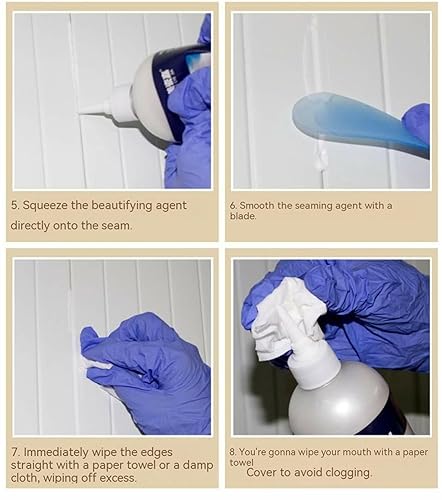 Miniatura 8 de Kit de reparación de lechada para azulejos (dorado, 9.5 fl oz)