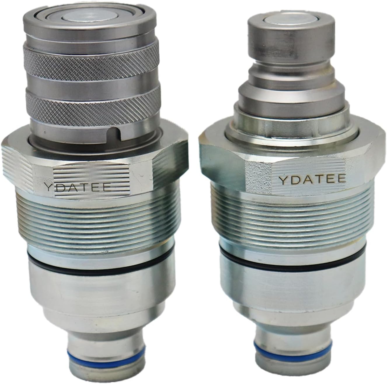 Male Hydraulic Coupler 7246799 Female Hydraulic Coupler 7246802 Fikowjs Compatible for Bobcat 753 763 773 863 864 883 A220 A300 Skid Steer Loaders